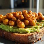 Avocado Toast with Spiced Chickpeas