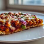 BBQ Chickpea Flatbread Pizzas