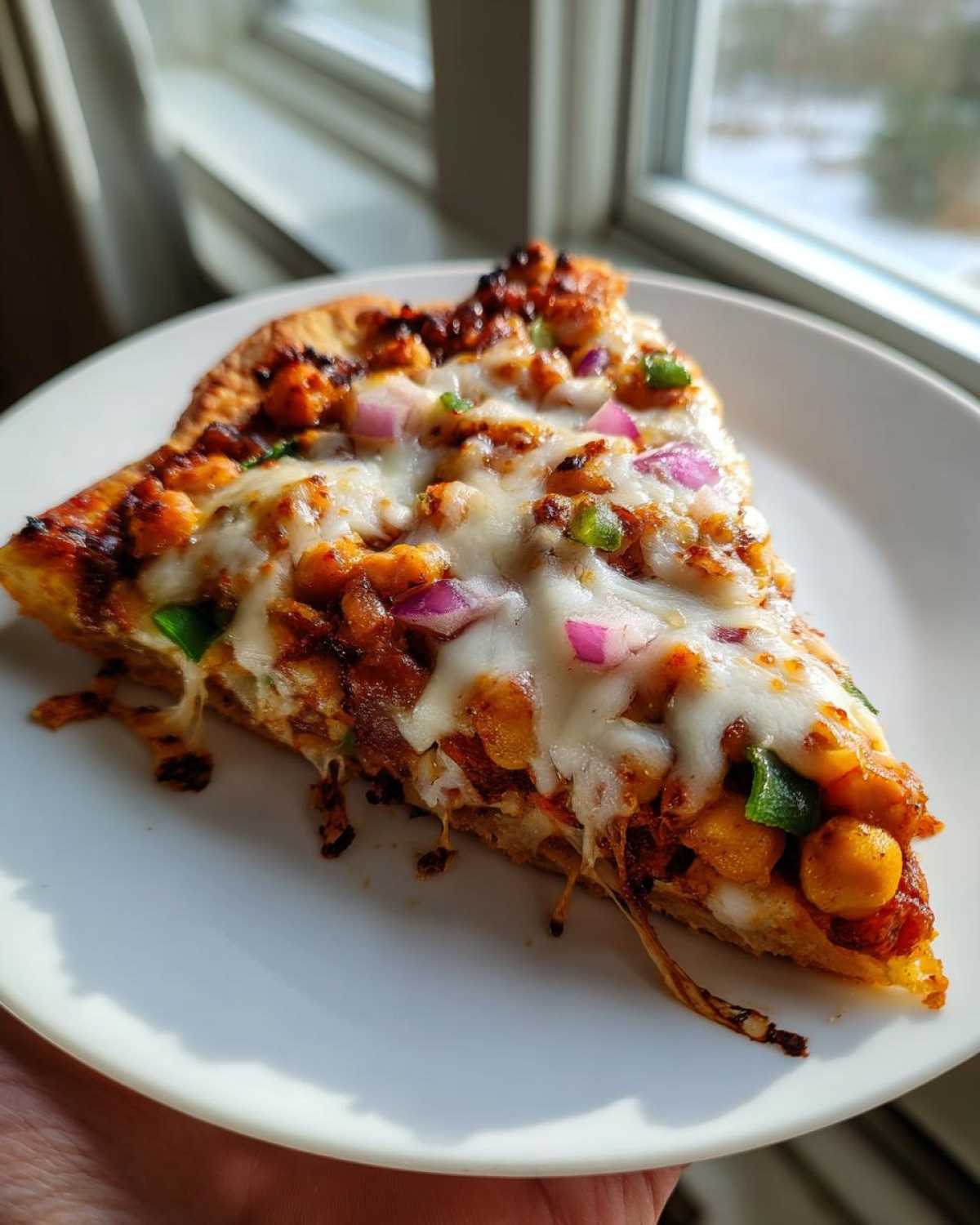 BBQ Chickpea Flatbread Flatbread Pizzas - detail 3