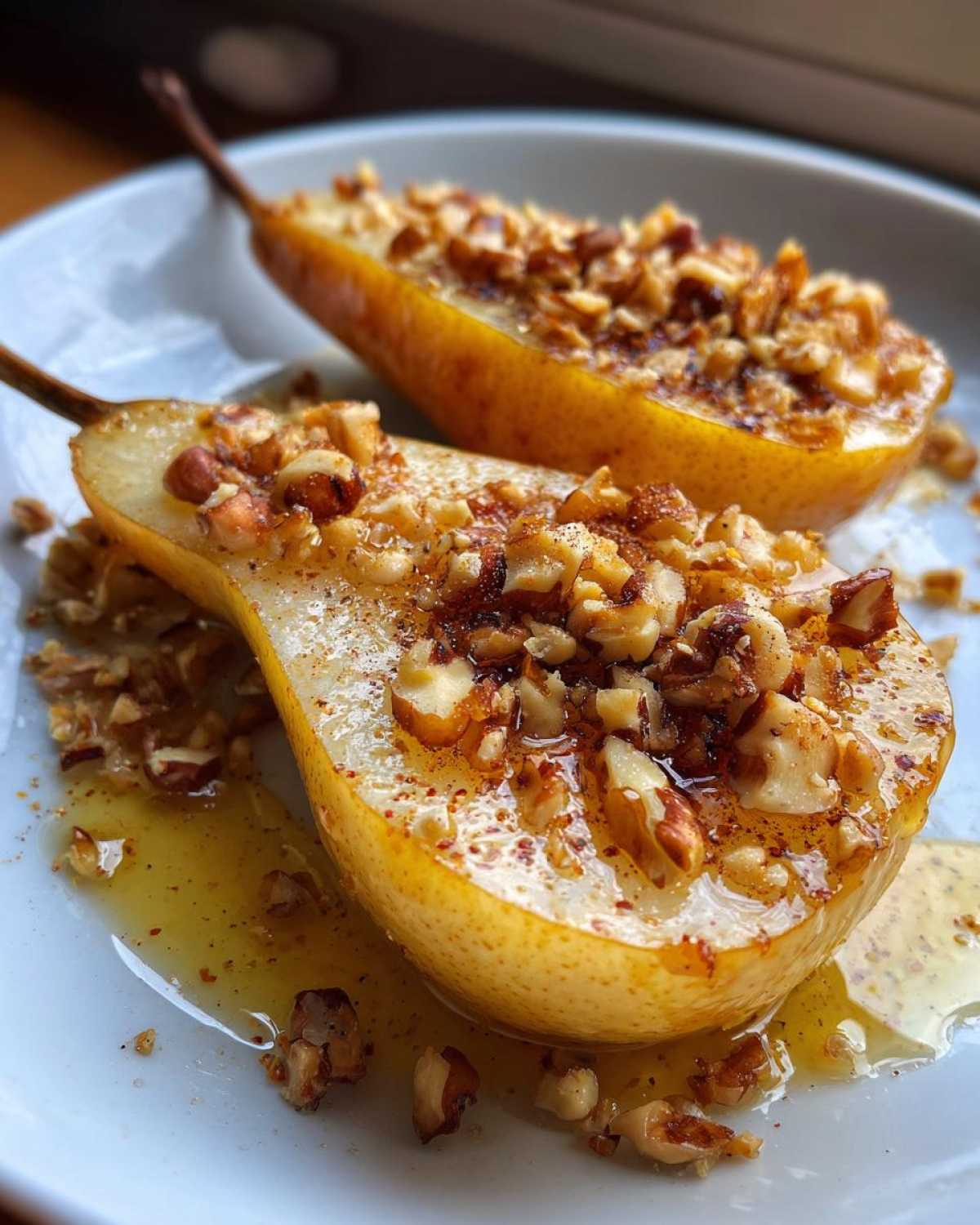 Baked Pears with Honey and Walnuts - detail 3