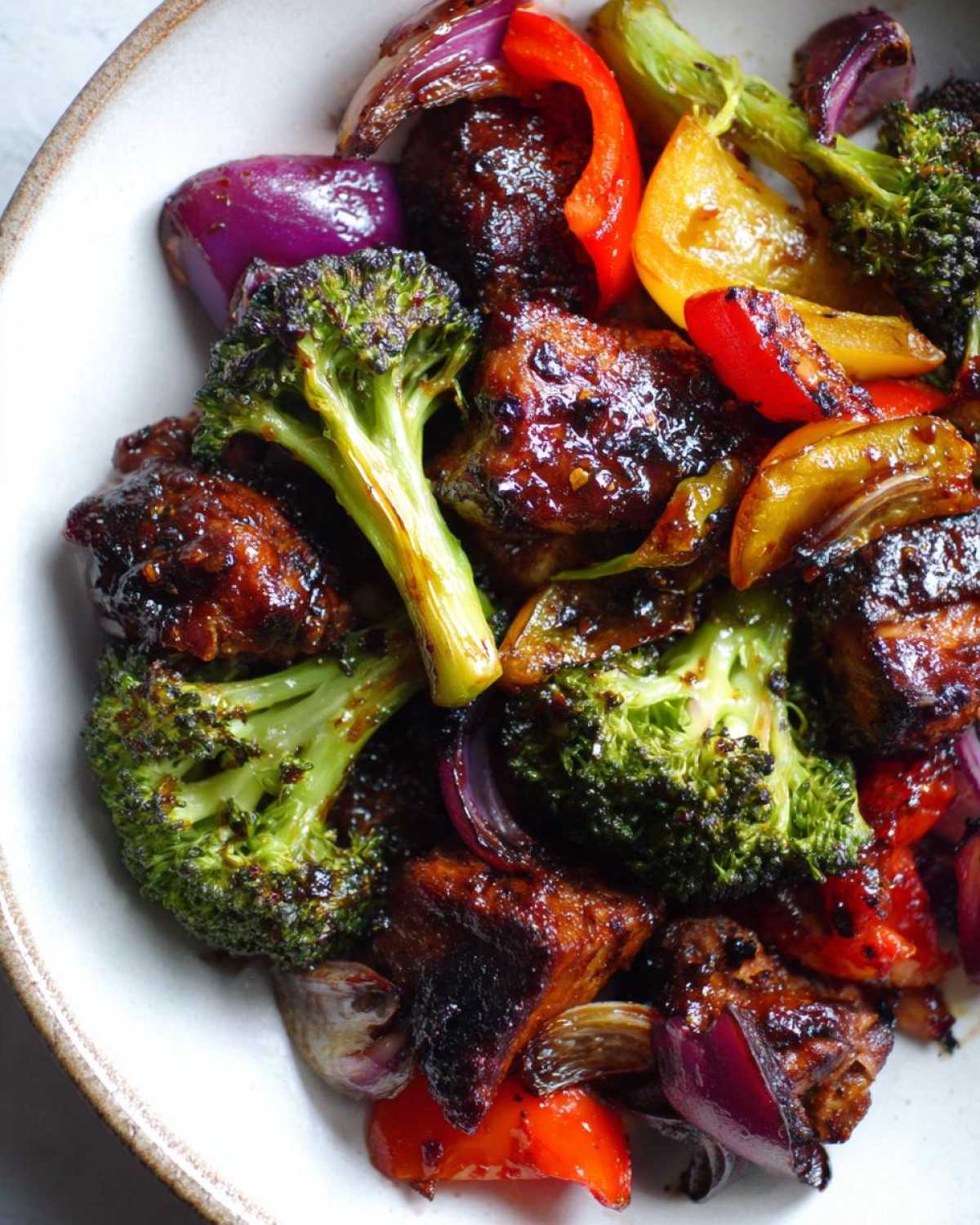 Balsamic Glazed Chicken and Veggies - detail 2