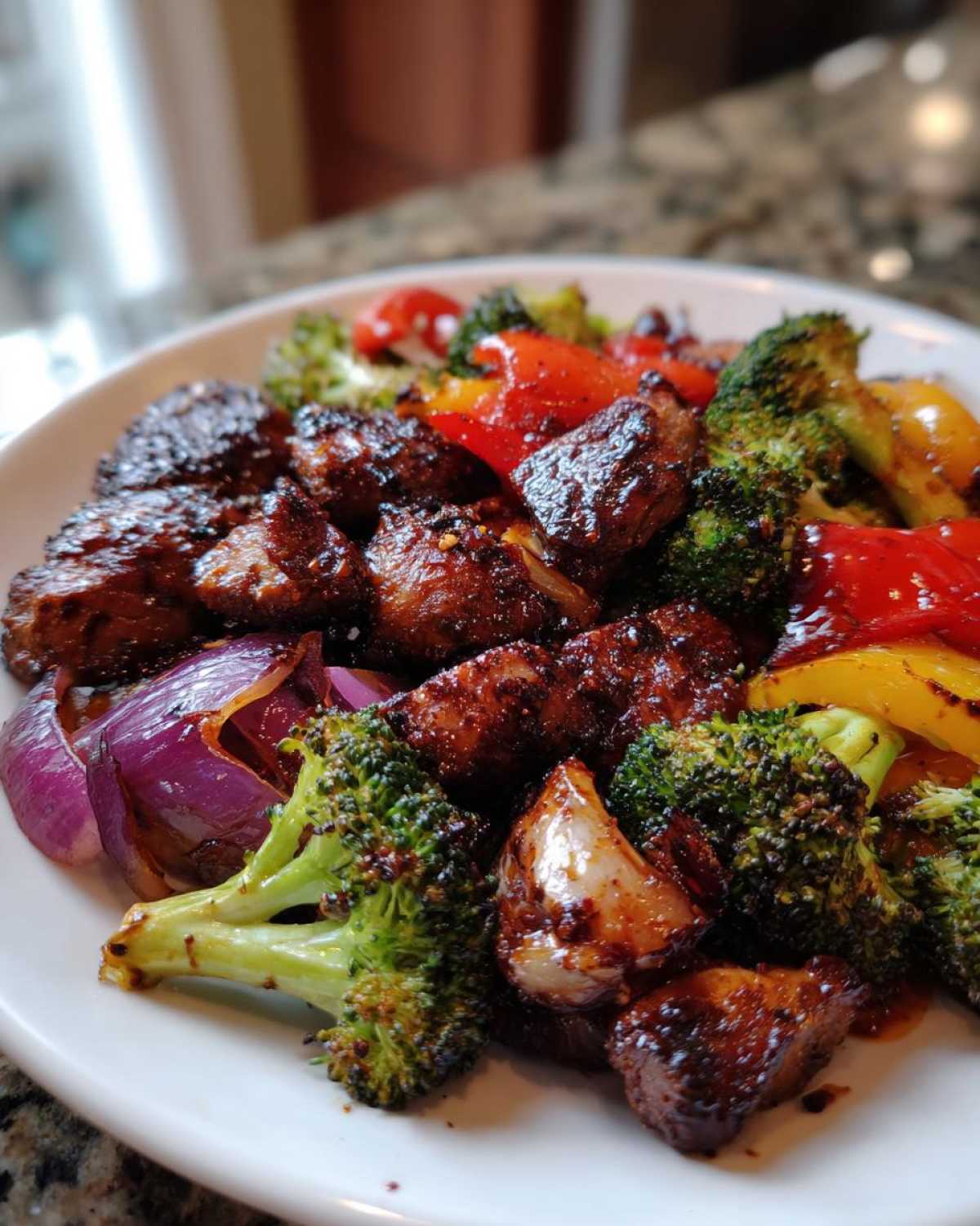 Balsamic Glazed Chicken and Veggies - detail 4