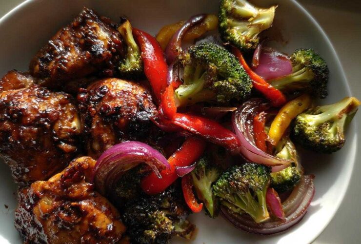 Balsamic Glazed Chicken and Veggies