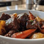 Beef Bourguignon with Root Vegetables