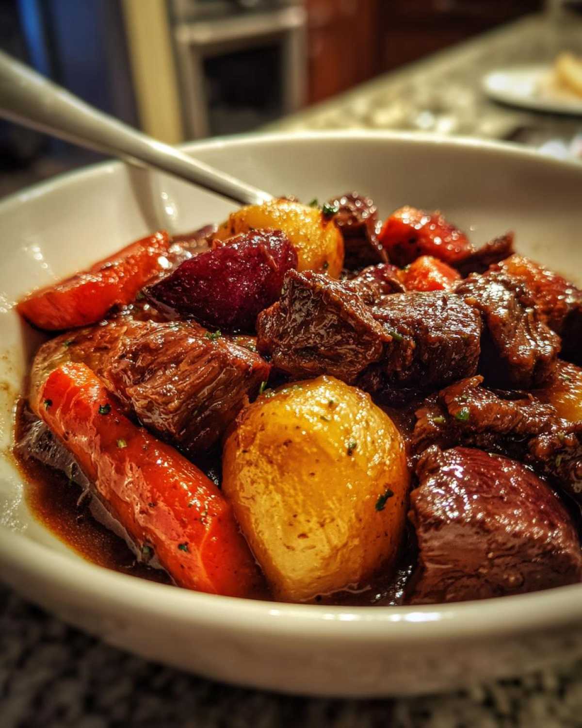 Beef Bourguignon with Root Vegetables - detail 4
