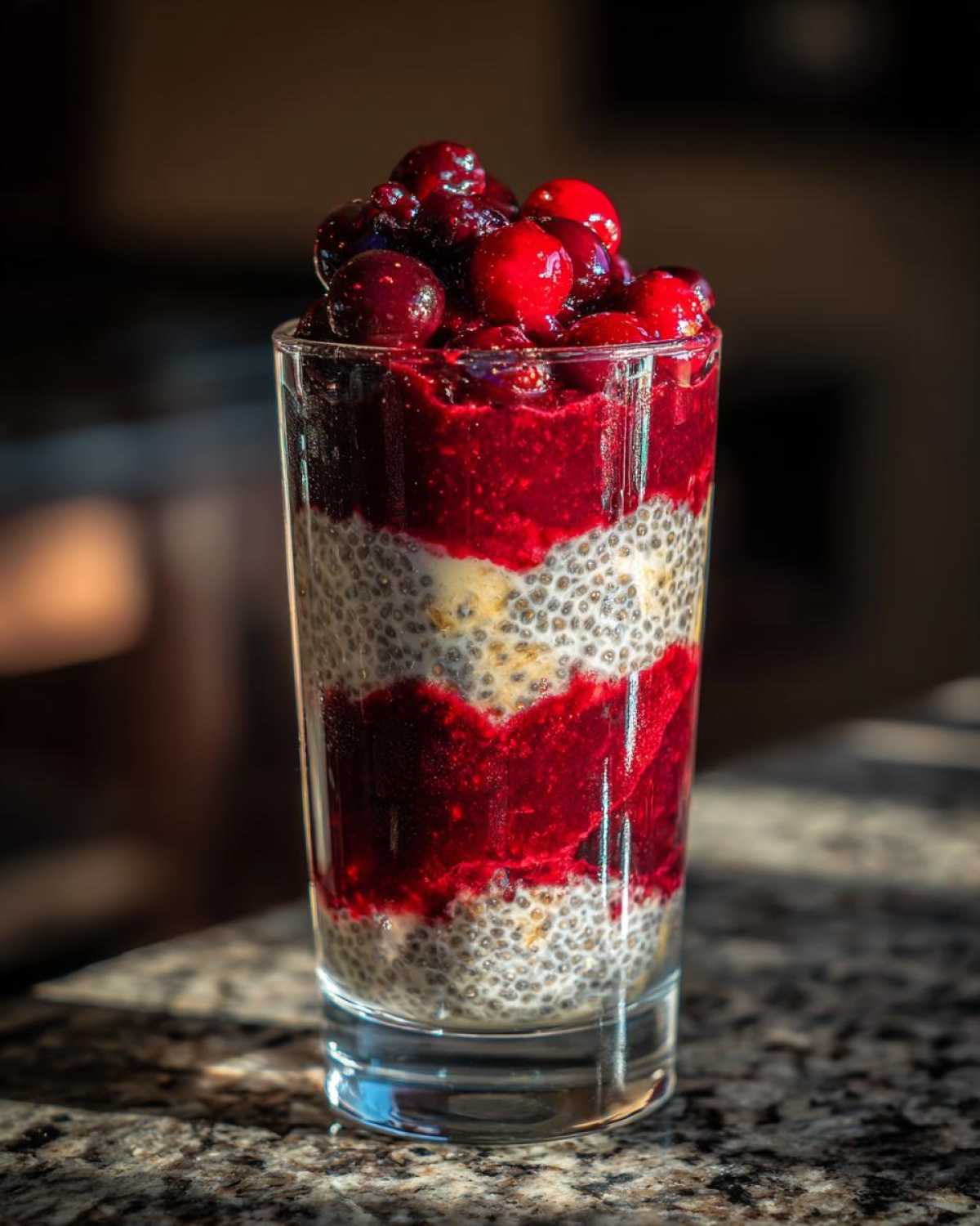 Berry Quinoa Pudding Parfait - detail 1