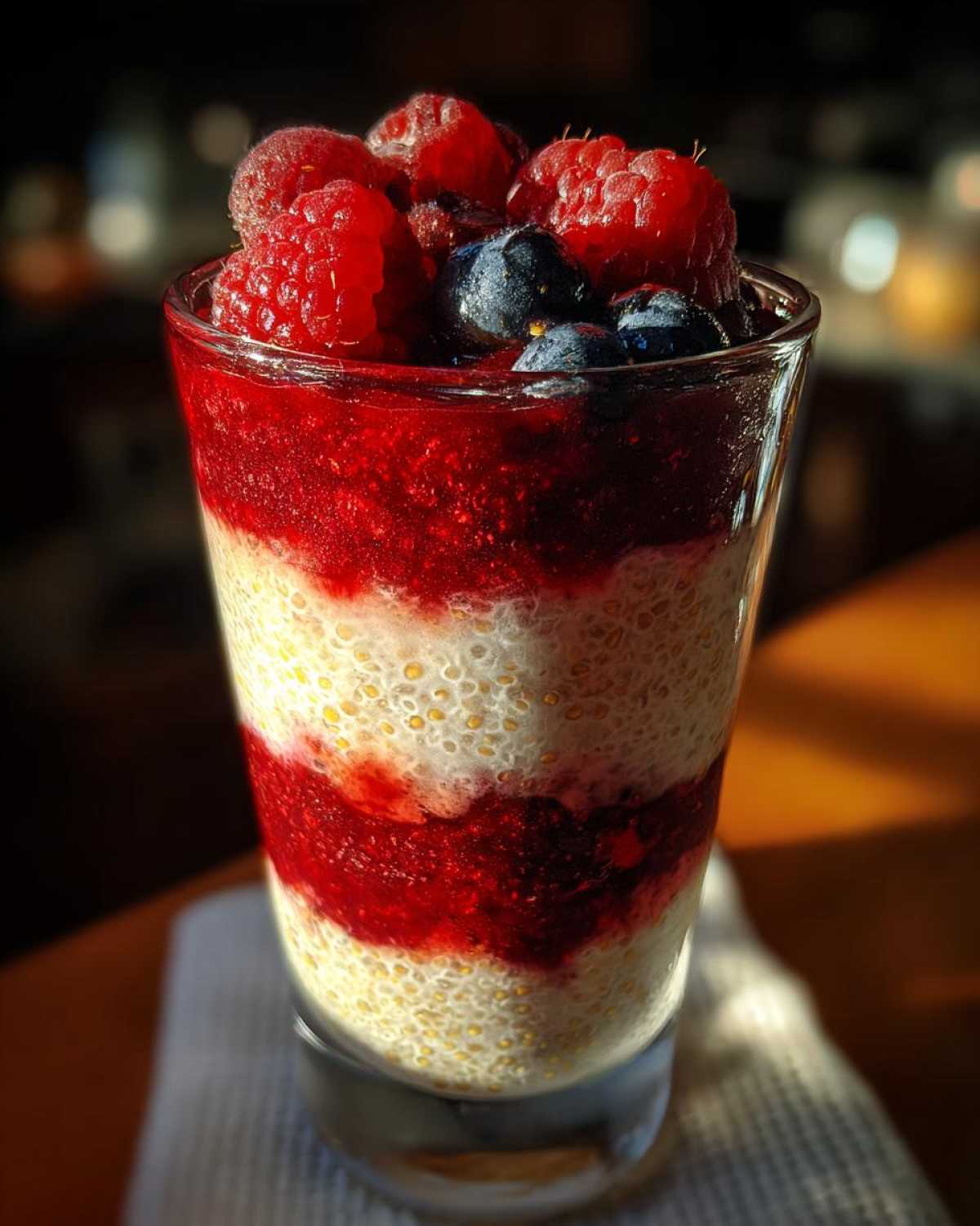 Berry Quinoa Pudding Parfait - detail 2