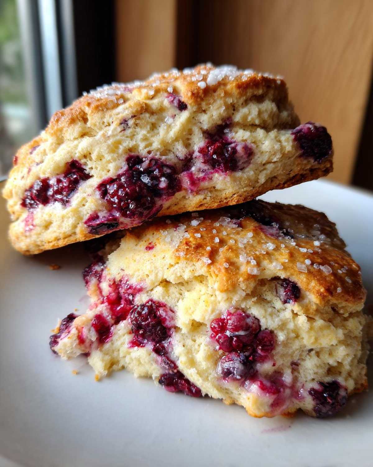 Blackberry Lemon Scones (Gluten-Free) - detail 3