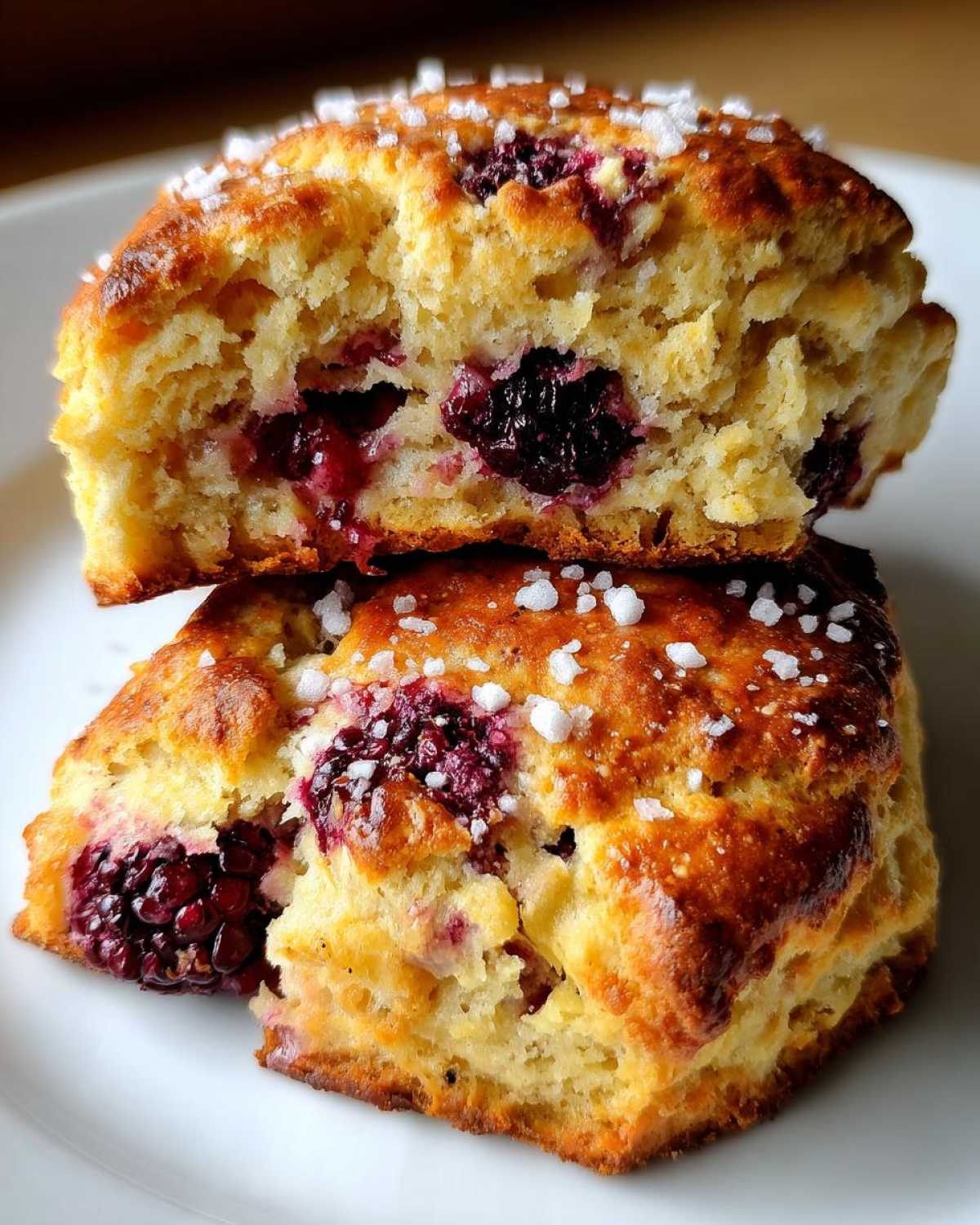 Blackberry Lemon Scones (Gluten-Free) - detail 4