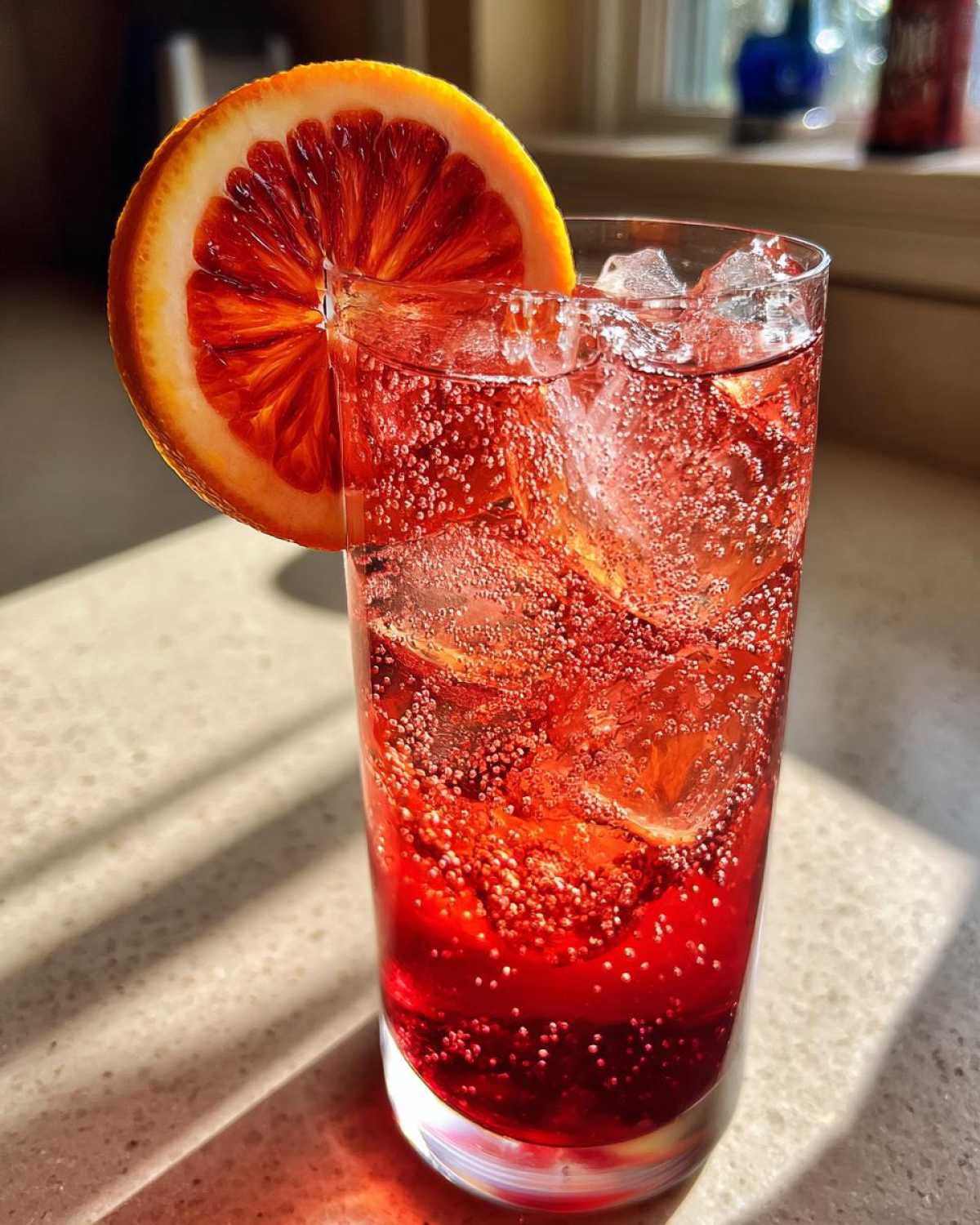 Blood Orange Basil Soda - detail 4
