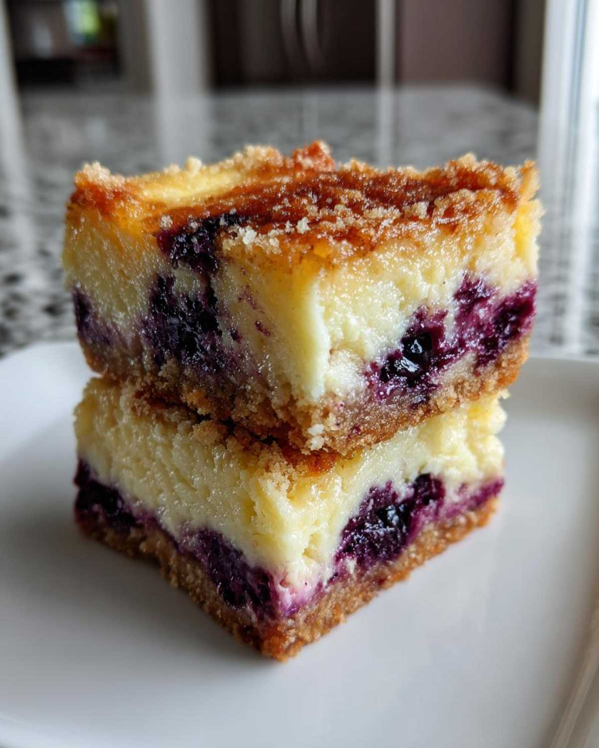 Blueberry Lemon Cheesecake Bars - detail 1