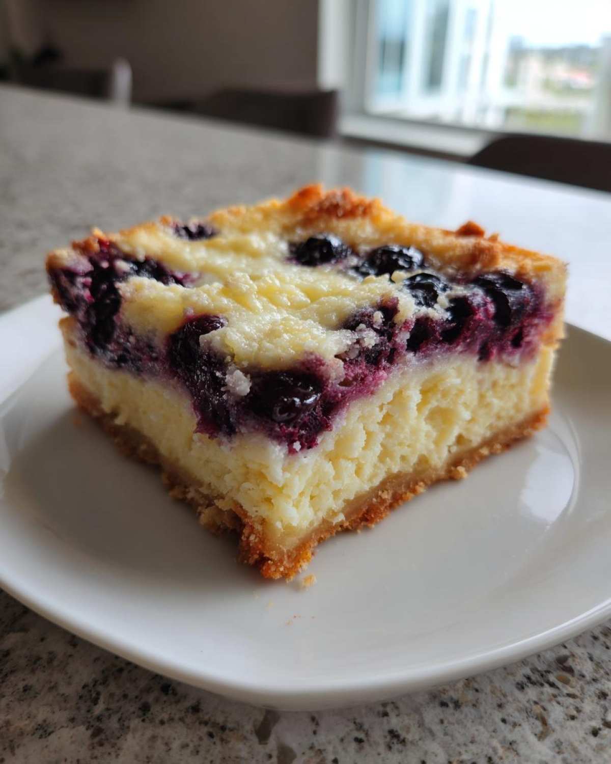 Blueberry Lemon Cheesecake Bars - detail 4