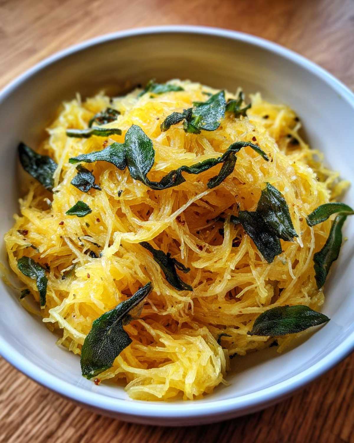 Brown Butter Sage Spaghetti Squash - detail 2