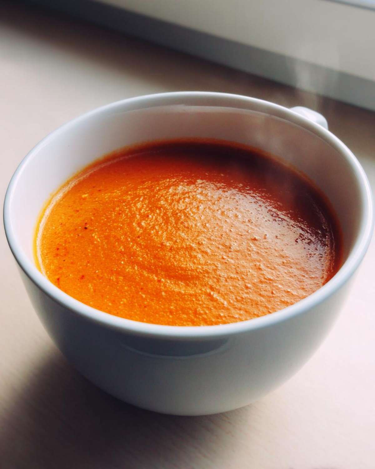 Buffalo Cauliflower Soup (Vegan) - detail 2