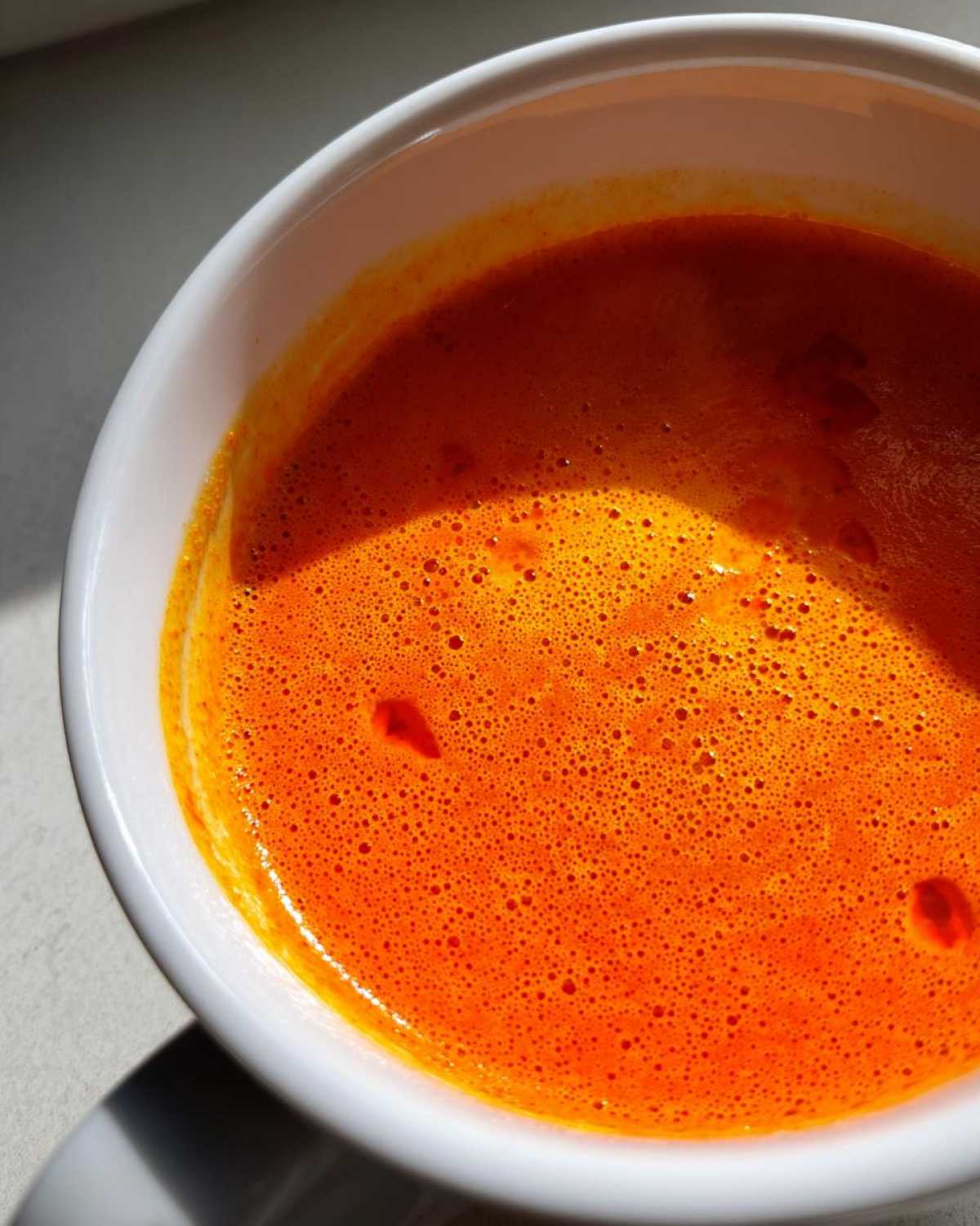 Buffalo Cauliflower Soup (Vegan) - detail 4