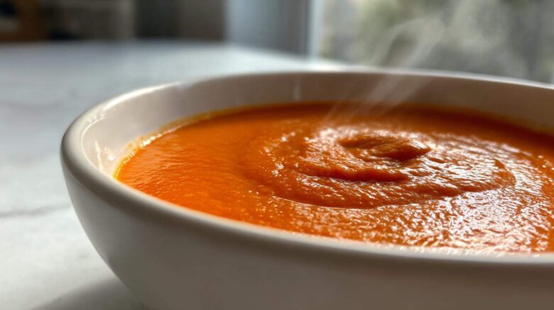 Buffalo Cauliflower Soup (Vegan)