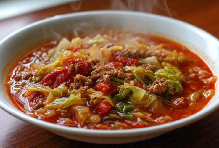 Cabbage Roll Soup (Healthy)