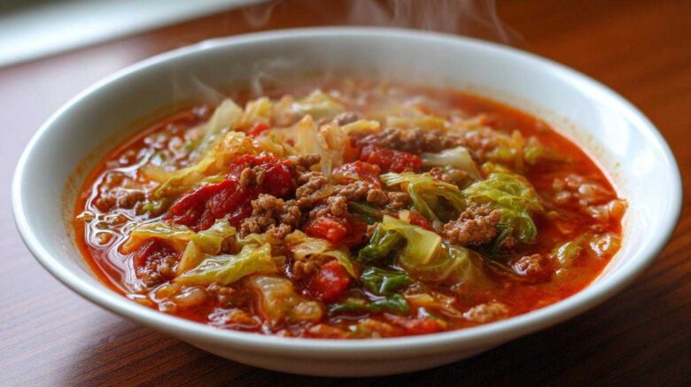 Cabbage Roll Soup (Healthy)