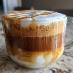 Caramel Vanilla Oat Milk Latte