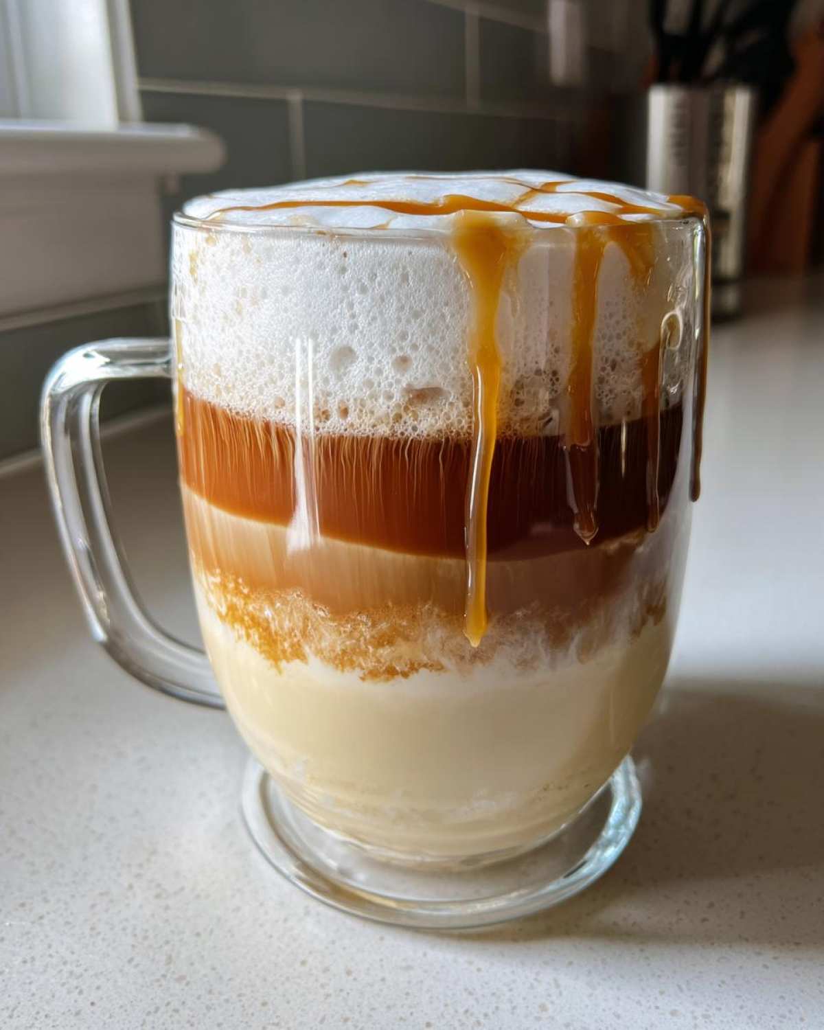 Caramel Vanilla Oat Milk Latte - detail 4