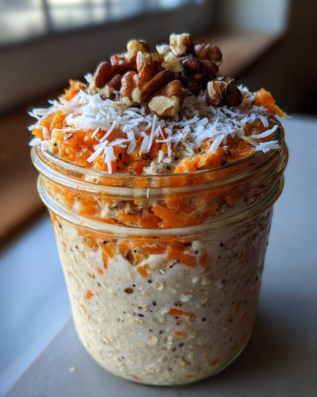 Carrot Cake Overnight Oats - detail 1