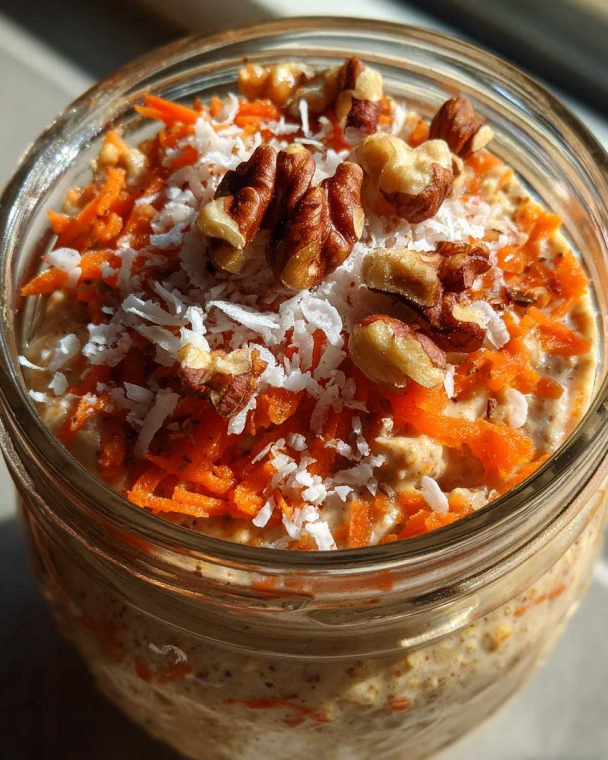 Carrot Cake Overnight Oats - detail 2