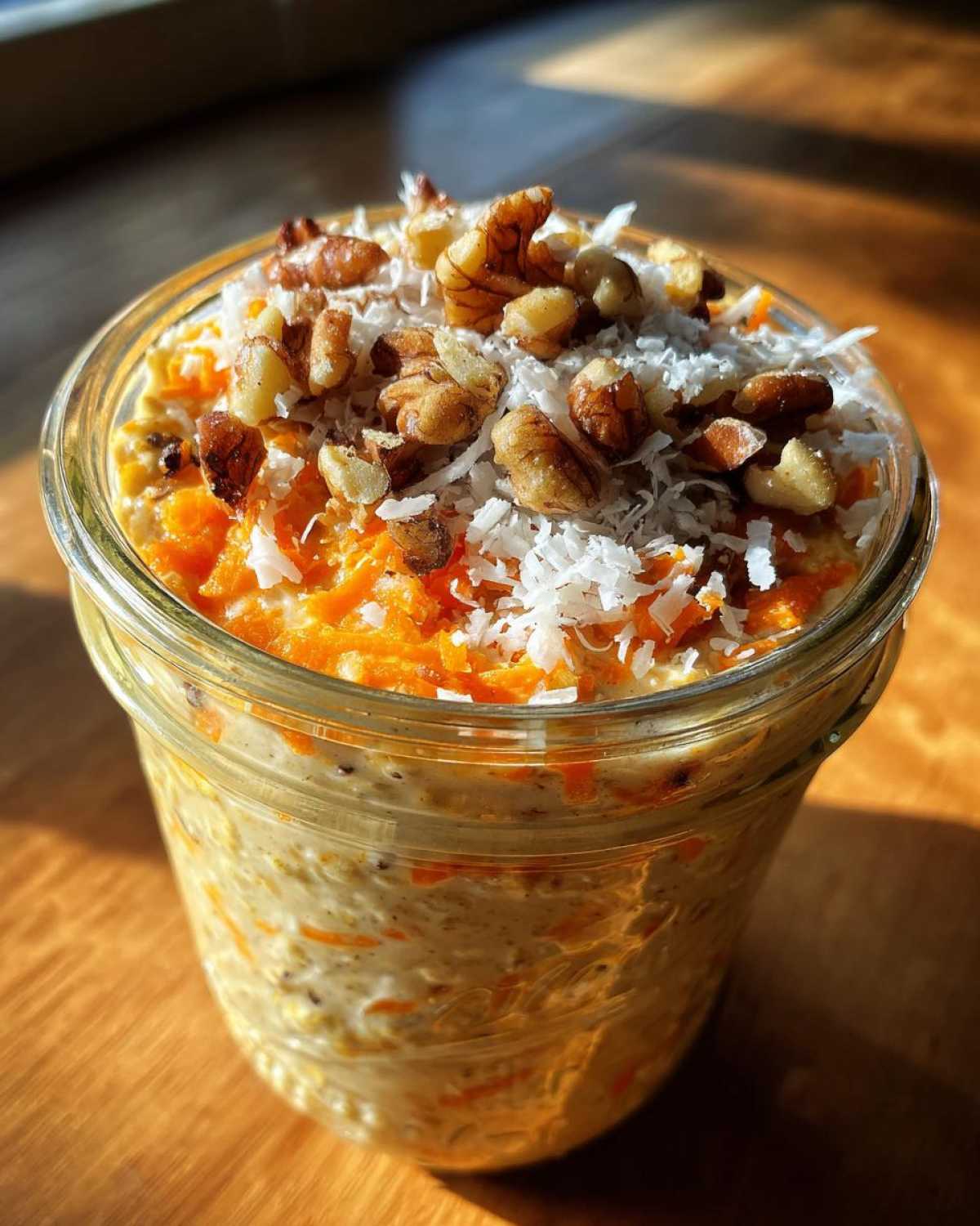 Carrot Cake Overnight Oats - detail 3