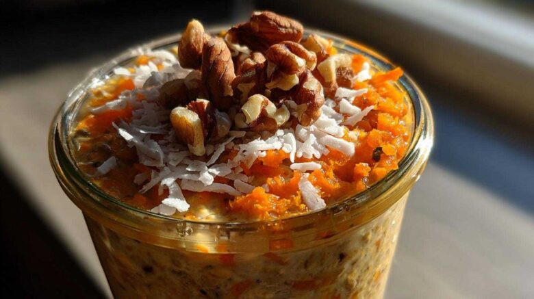 Carrot Cake Overnight Oats