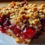 Cherry Almond Oatmeal Crisp