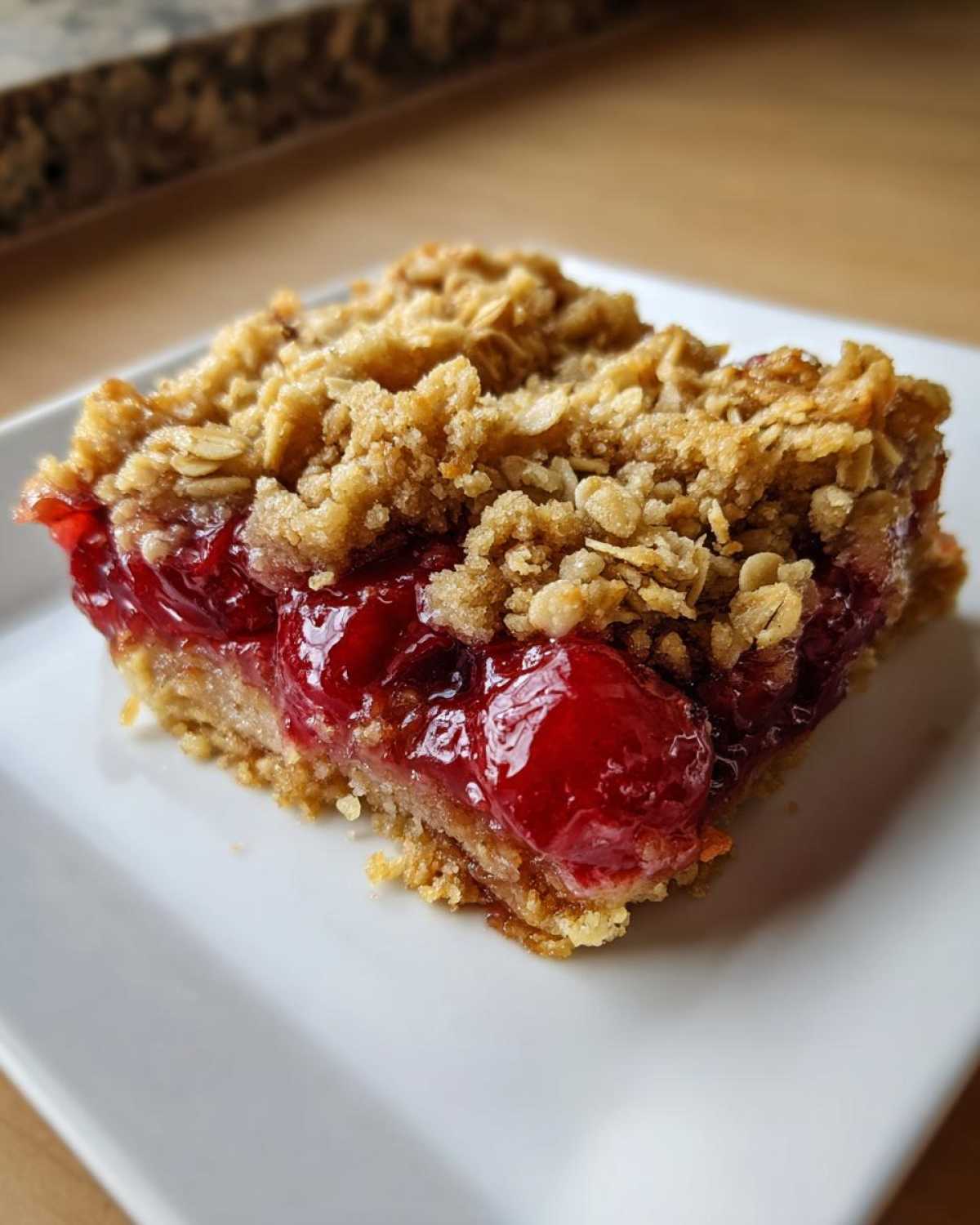 Cherry Almond Oatmeal Crisp - detail 2