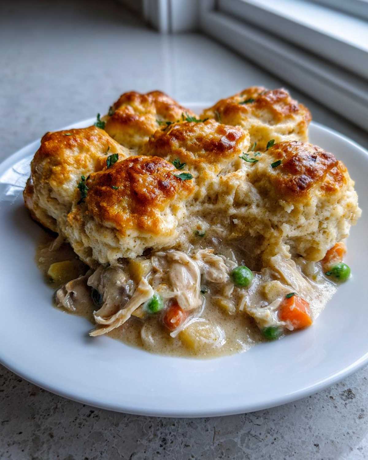 Chicken and Dumplings Casserole - detail 1