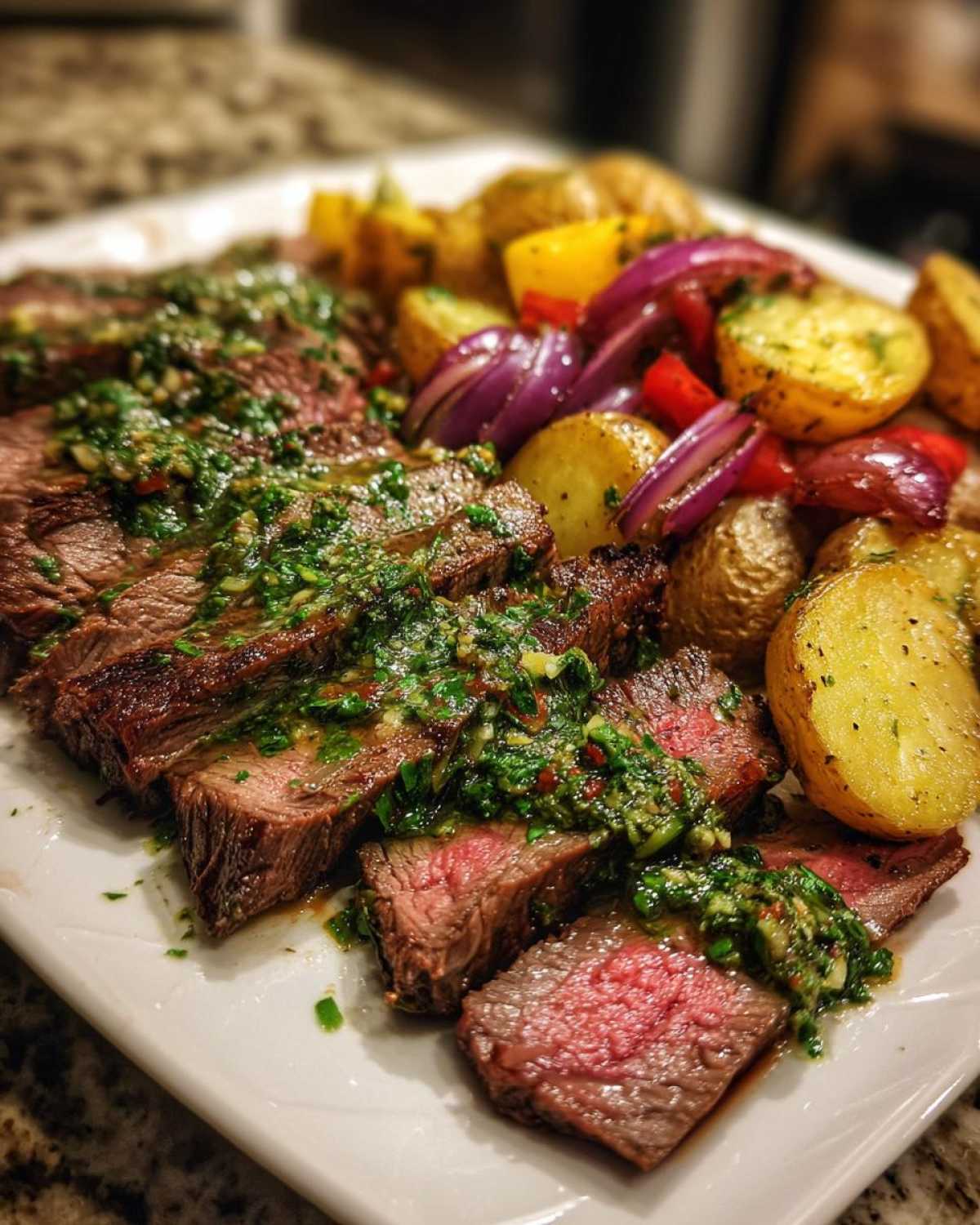 Chimichurri Steak Sheet Pan Dinner - detail 1