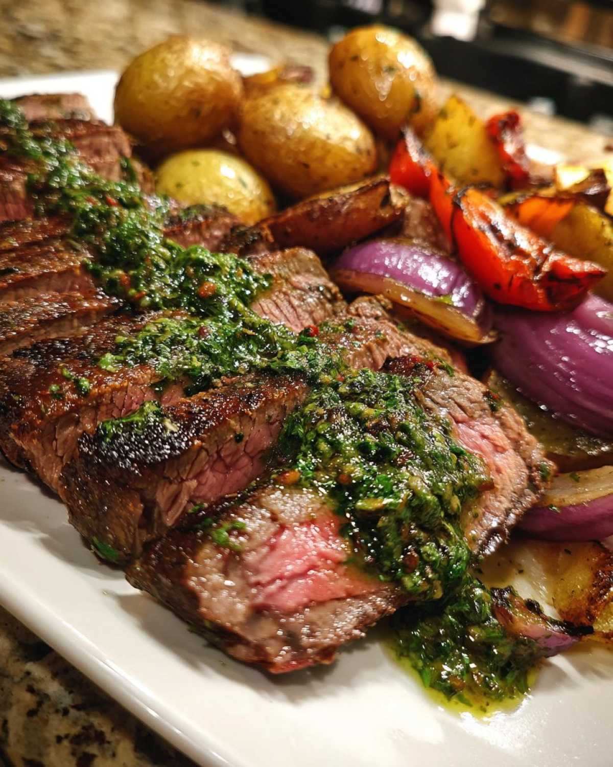 Chimichurri Steak Sheet Pan Dinner - detail 2