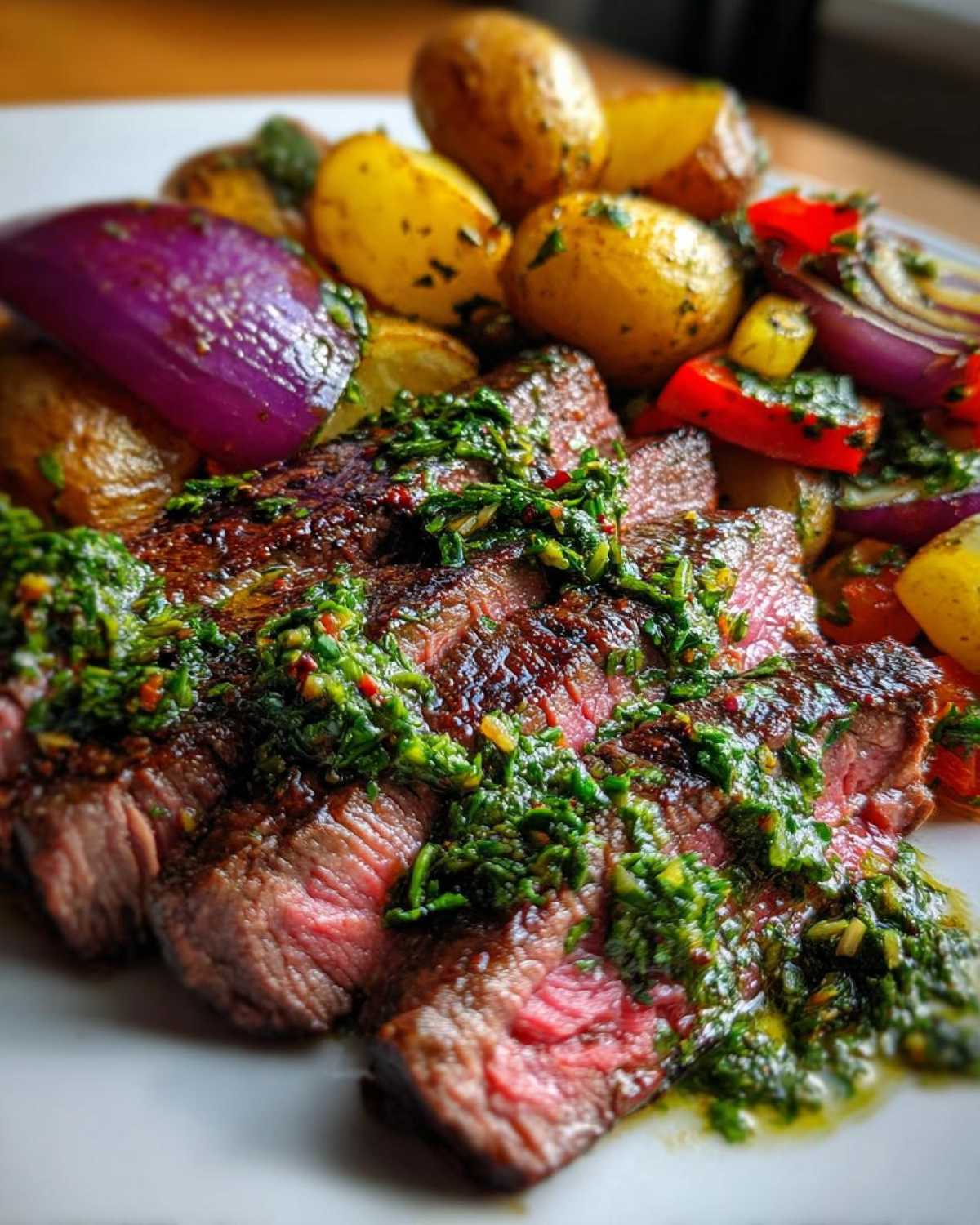 Chimichurri Steak Sheet Pan Dinner - detail 4