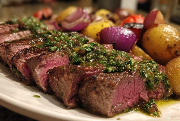 Chimichurri Steak Sheet Pan Dinner