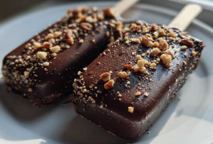 Chocolate Covered Banana Pops