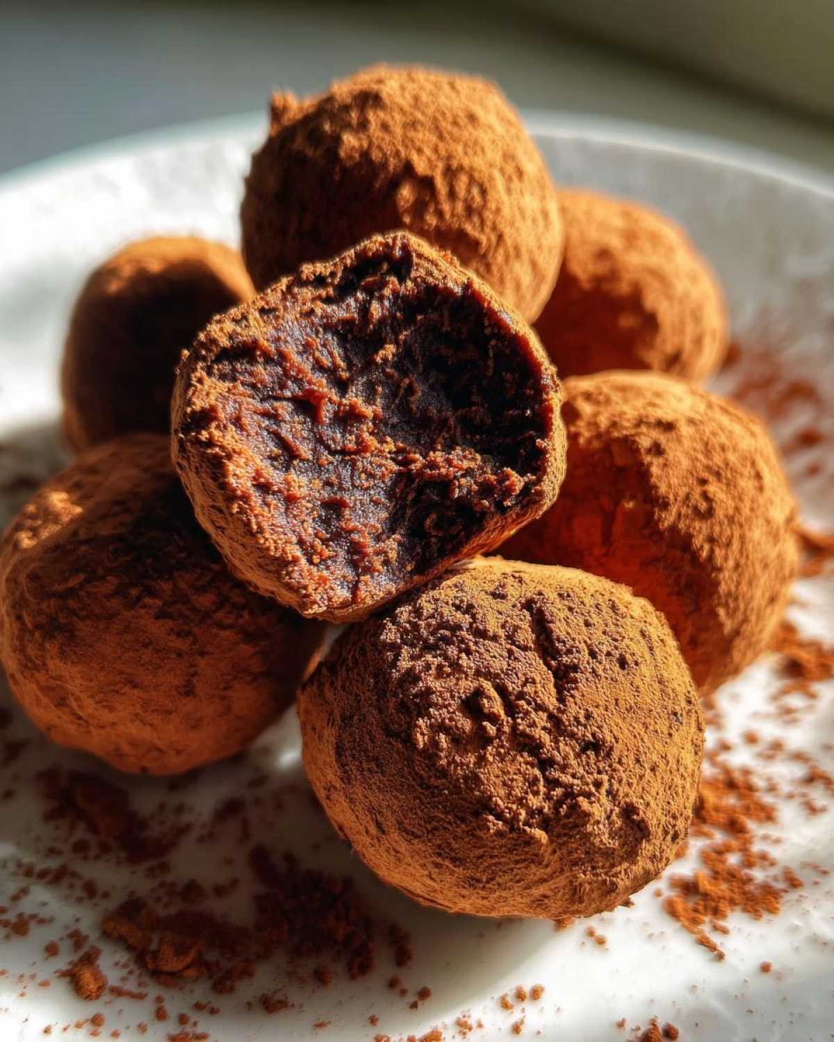Chocolate Espresso Protein Truffles - detail 1