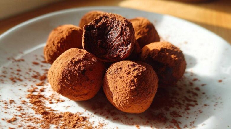 Chocolate Espresso Protein Truffles