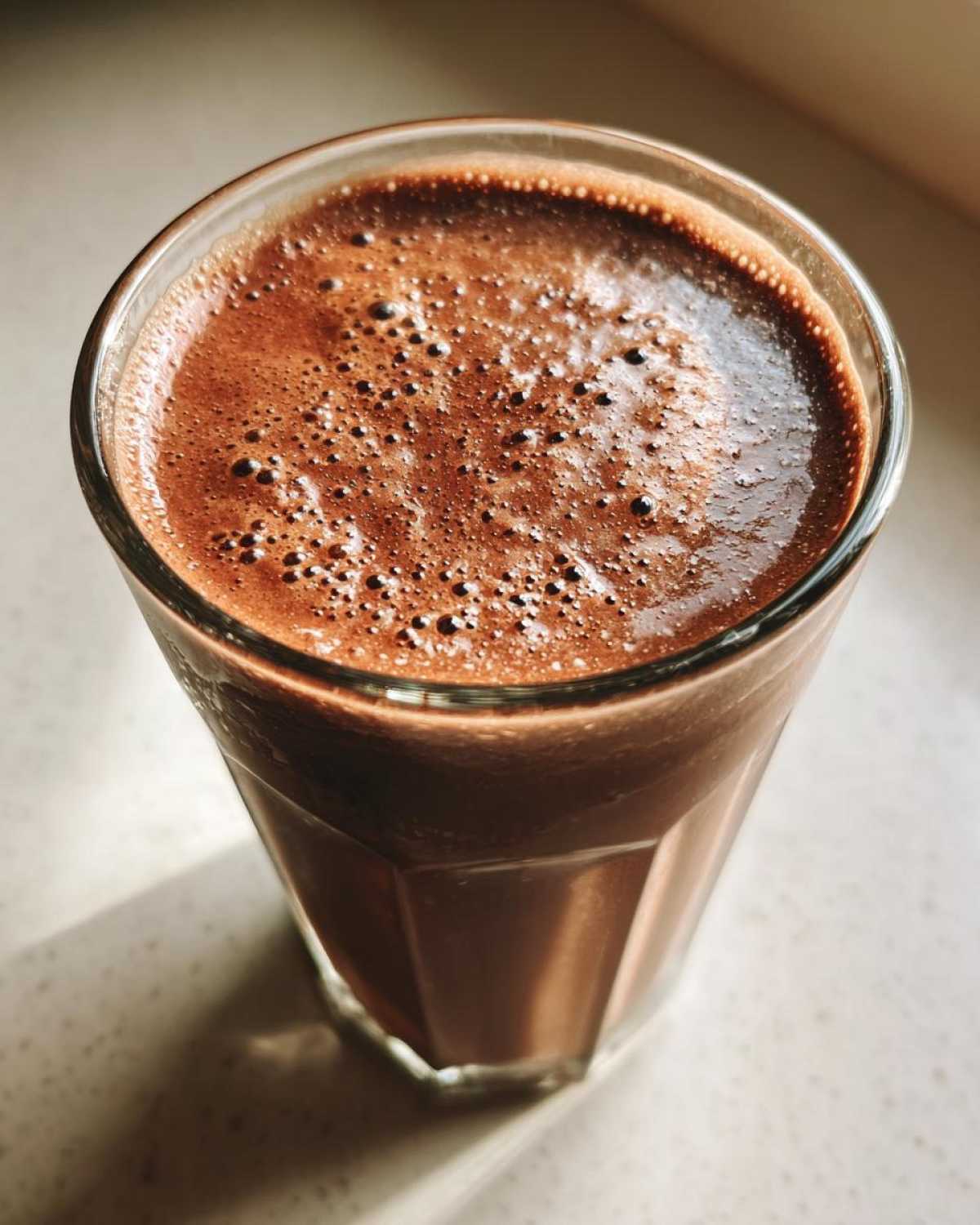 Chocolate Protein Kale Shake - detail 3