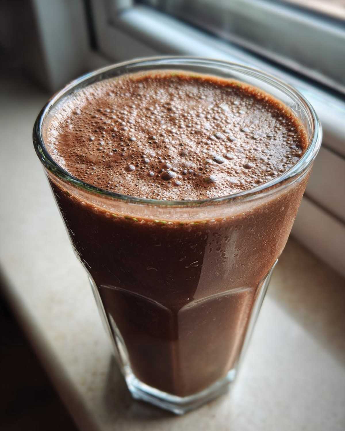 Chocolate Protein Kale Shake - detail 4