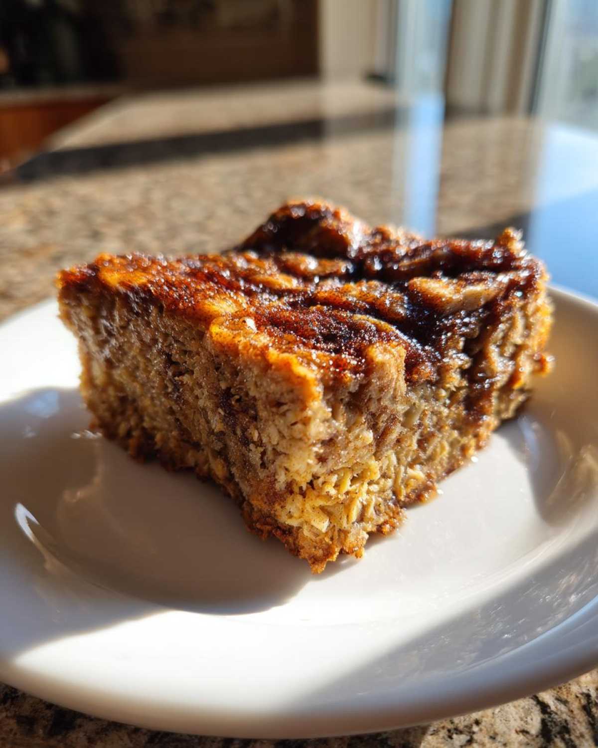 Cinnamon Roll Baked Oatmeal - detail 1