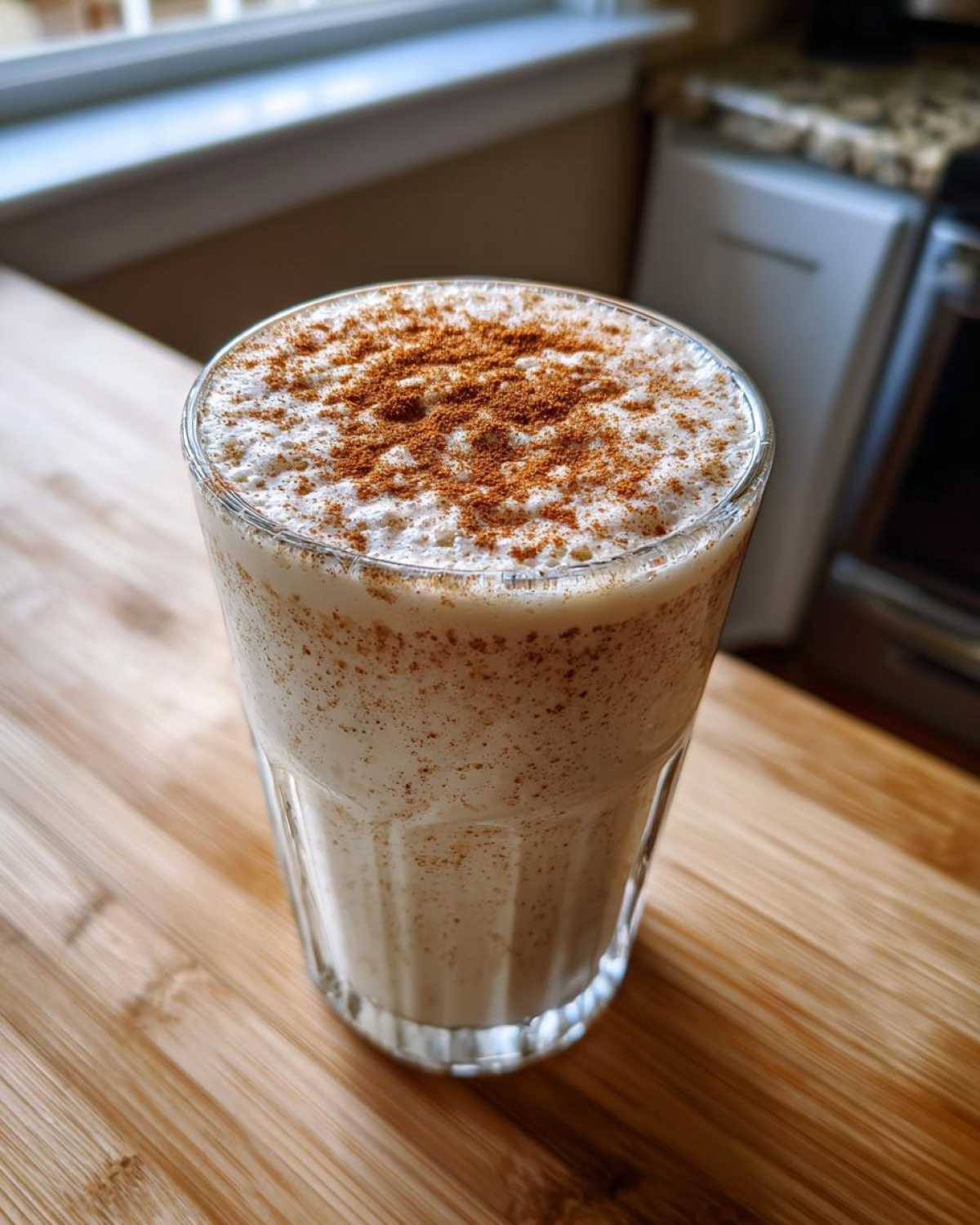 Cinnamon Spiced Dairy-Free Eggnog - detail 3