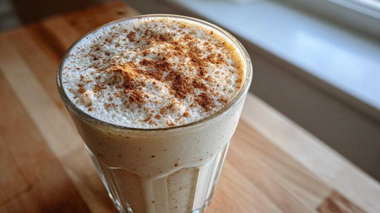 Cinnamon Spiced Dairy-Free Eggnog