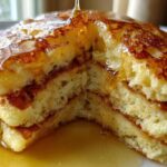 Citrus Ricotta Pancakes with Honey