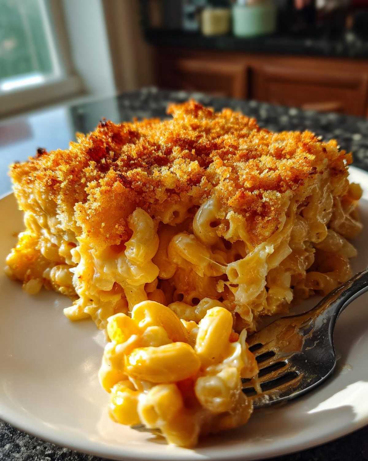 Classic Baked Mac and Cheese - detail 2