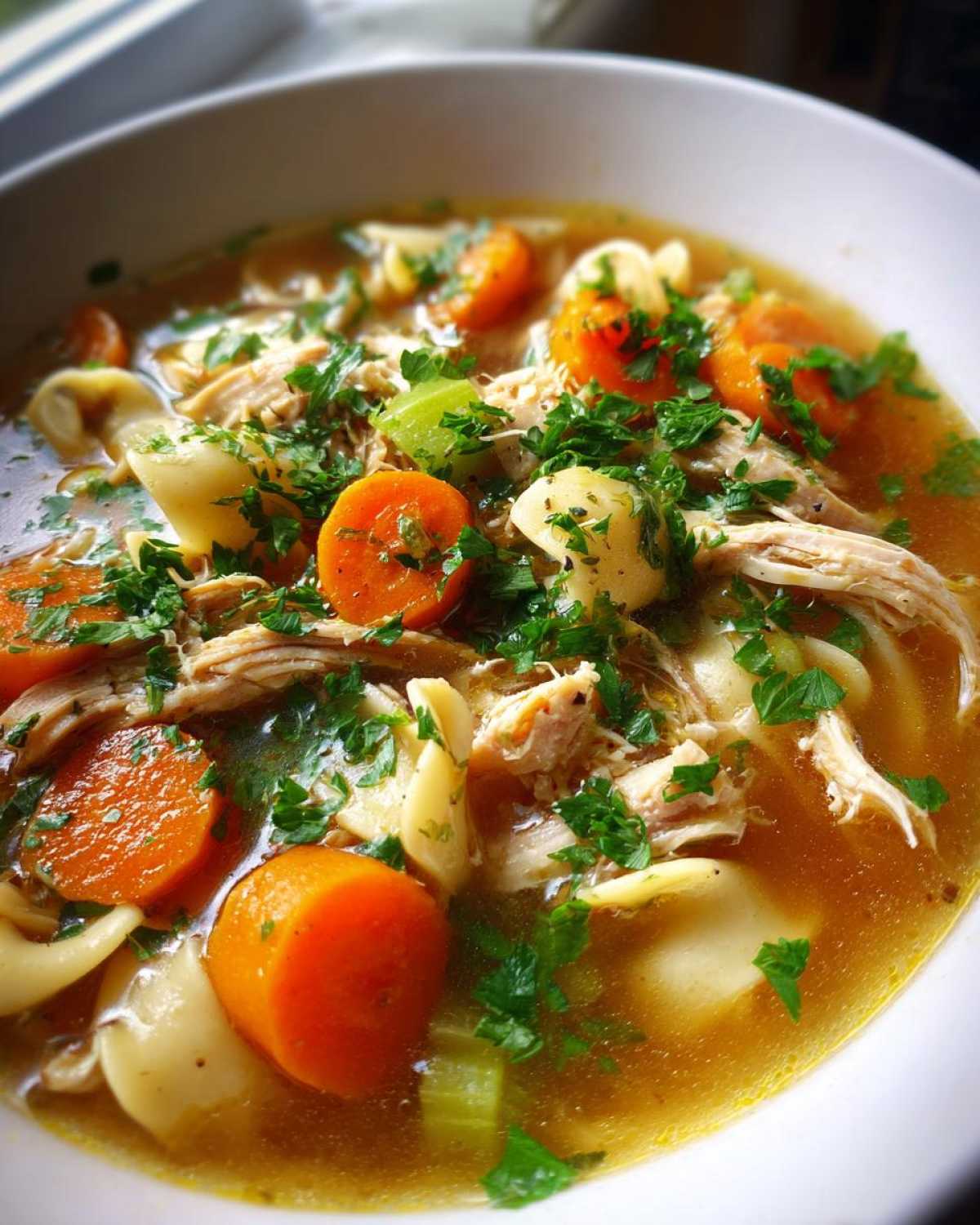 Classic Chicken Noodle Soup (Healthy) - detail 1
