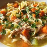 Classic Chicken Noodle Soup (Healthy)
