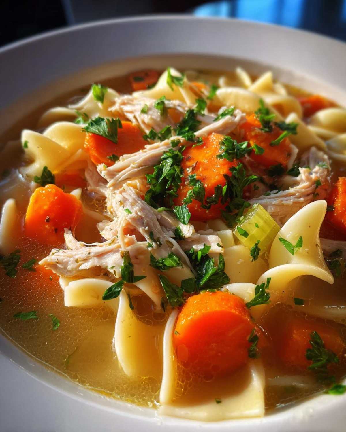 Classic Chicken Noodle Soup (Healthy) - detail 2