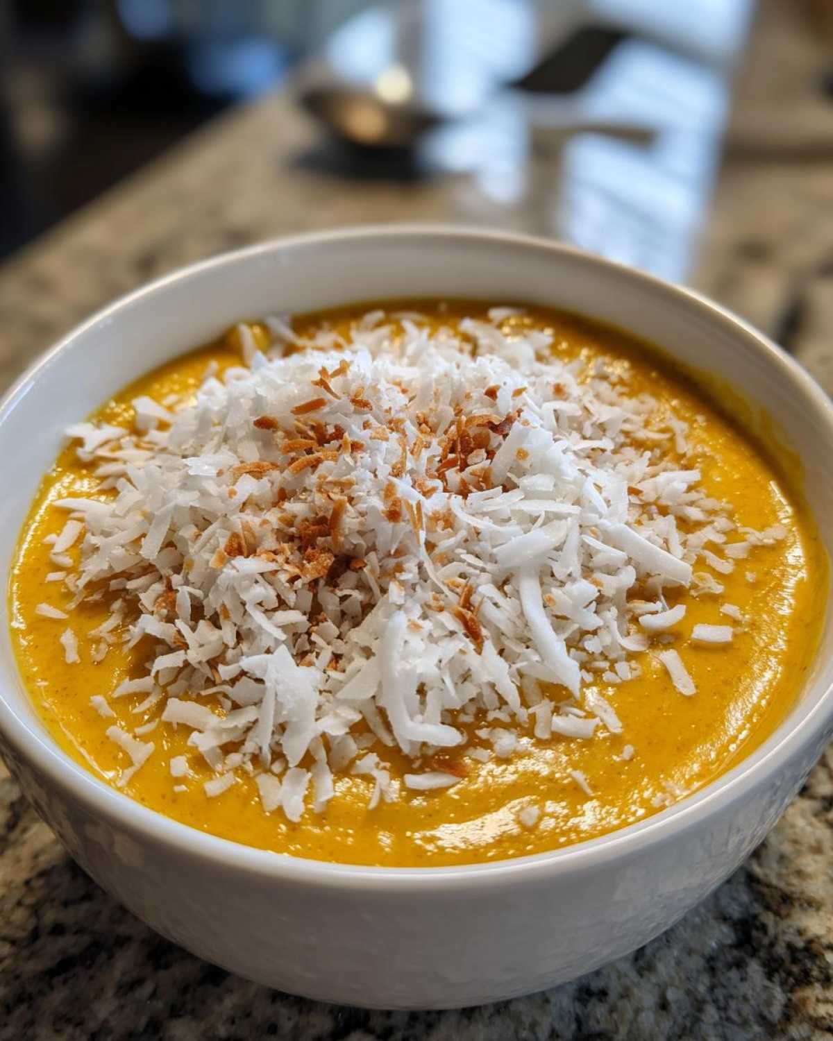 Coconut Mango Smoothie Bowl - detail 2