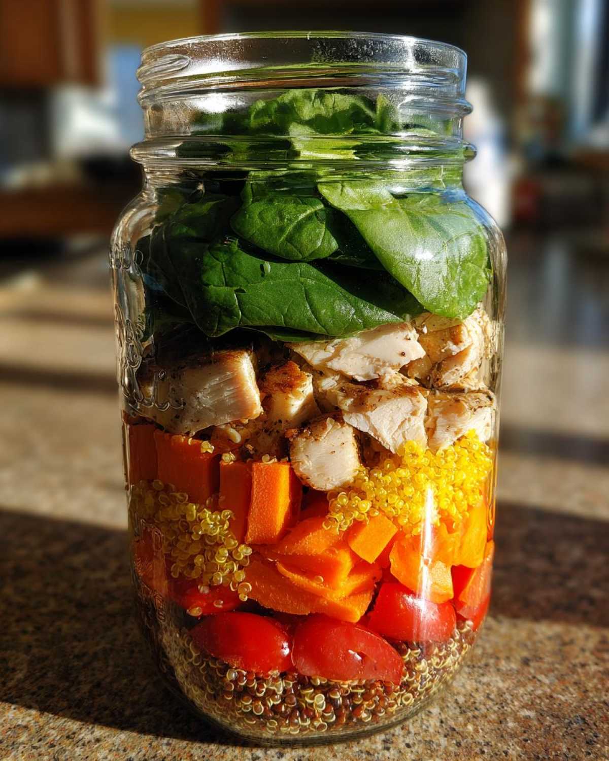 Colorful Mason Jar Salads for Easy Meal Prep - detail 1
